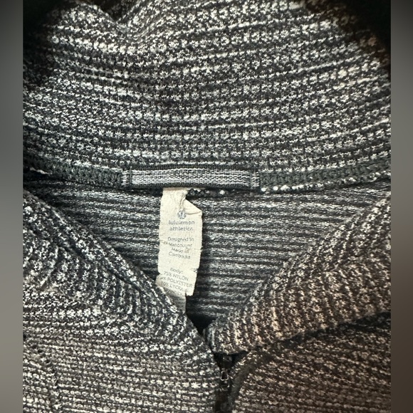 LULULEMON | Women’s Size 6 Think Fast Pullover in Coco Pique Black - Picture 9 of 14